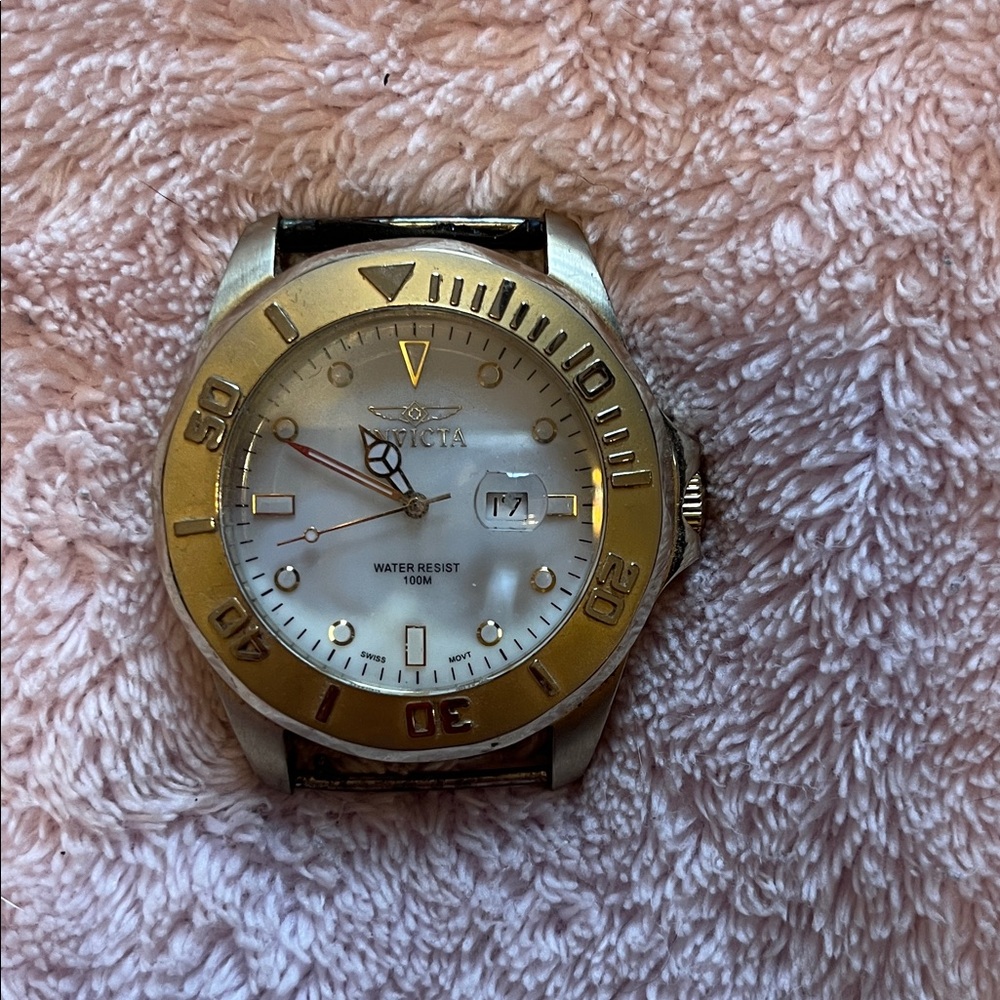 Invicta Two-Tone Gold and Silver Watch